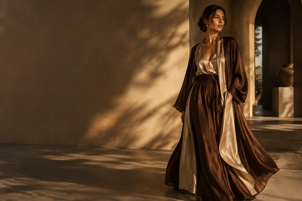 Luxury fashion editorial hero cover